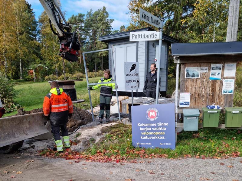 Valokuitu ja netti
